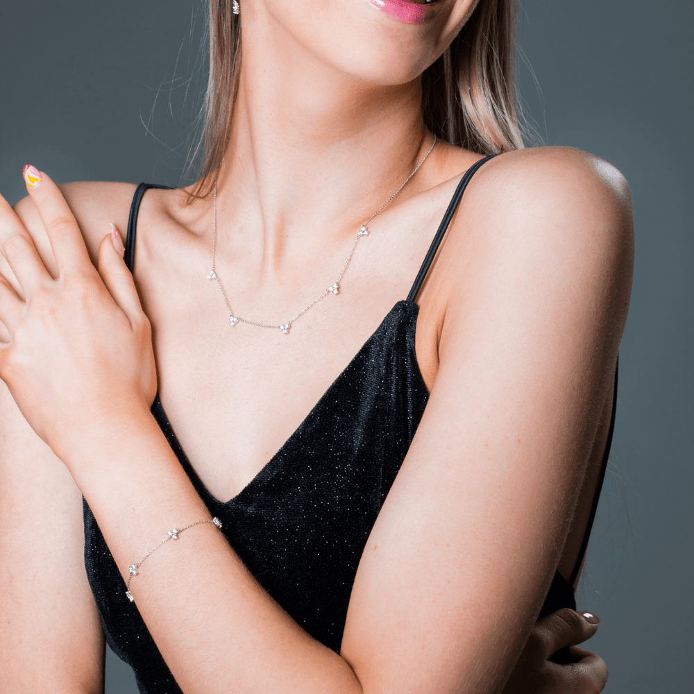 Georgini Bracelet Georgini The Layered Edit Trois Bracelet Silver Brand