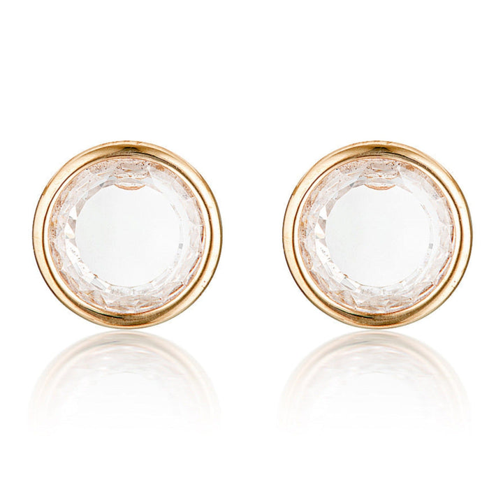 Georgini Earring Georgini Noel Nights Sliced Stone Earrings Rose Gold Brand