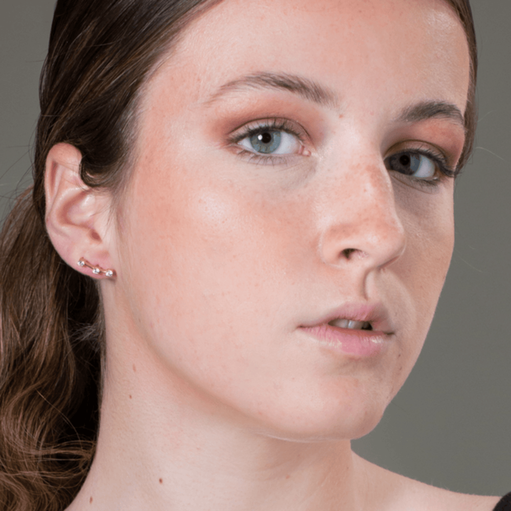 Georgini Earring Georgini Noel Nights Tinsel Earrings Rose Gold Brand