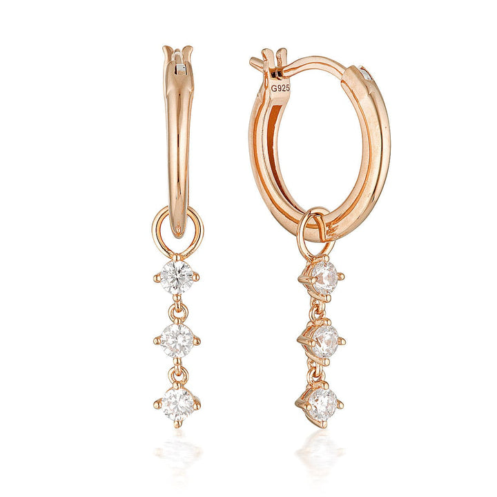 Georgini Earring Georgini Summer Sorbet Matcha Magic Earrings Rose Gold Brand