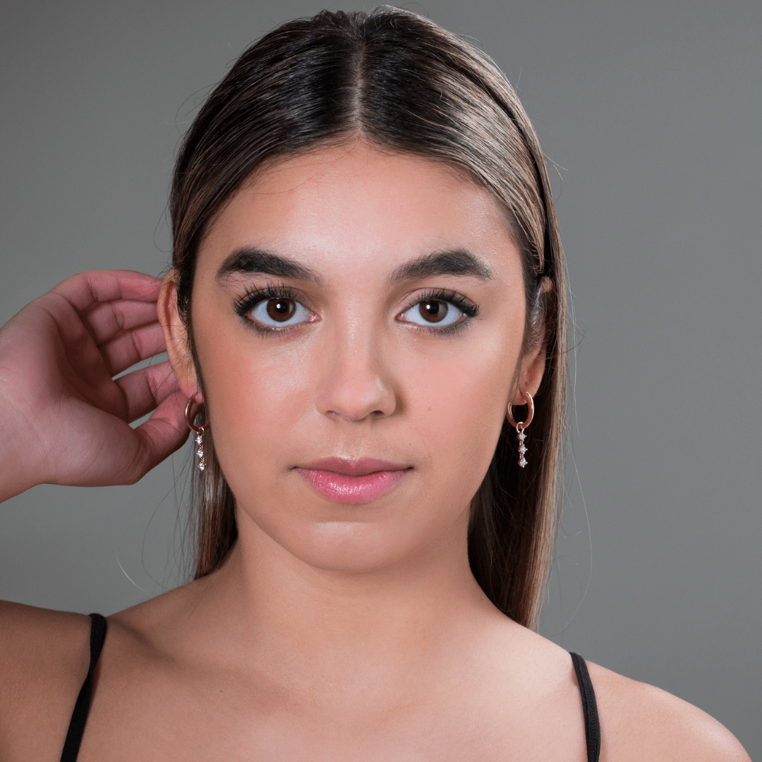 Georgini Earring Georgini Summer Sorbet Matcha Magic Earrings Rose Gold Brand