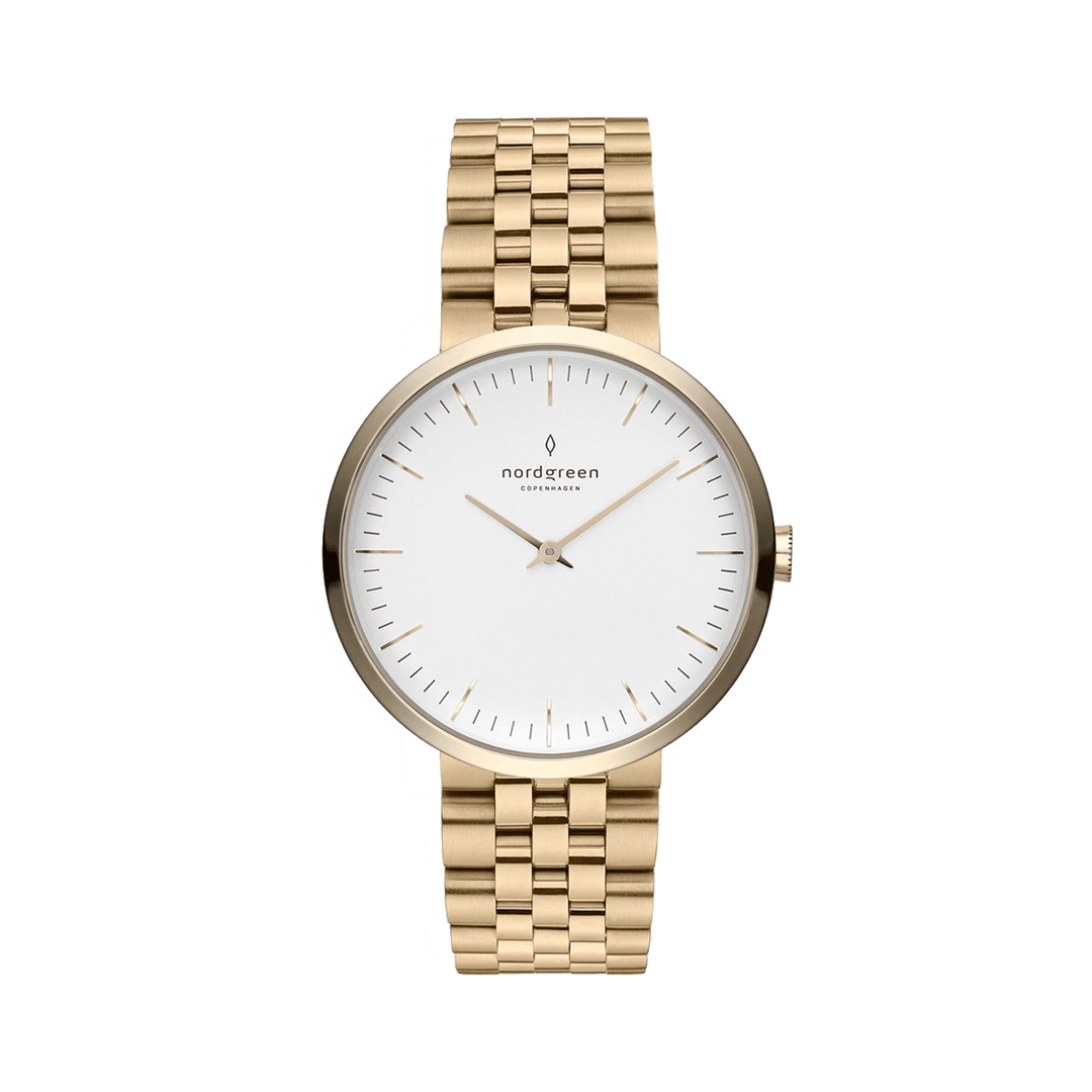 Nordgreen Watch Nordgreen Infinity 32mm Women's Gold Dress Watch Brand