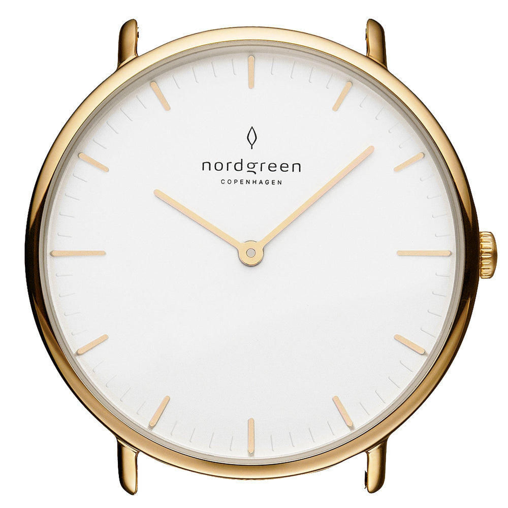 Nordgreen Watch Nordgreen Native 28mm Milanese Mesh Strap Women's Gold Watch Brand